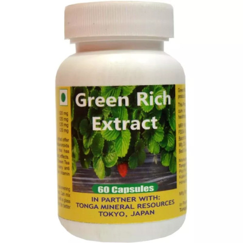 Tonga Herbs Green Rich Extract  Capsules (60 Capsules)