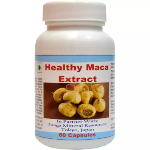 Tonga Herbs Healthy Maca Extract  Capsules (60 Capsules)