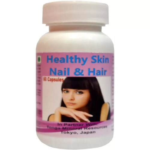 Tonga Herbs Healthy Skin Nails And Hair  Capsules (60 Capsules)