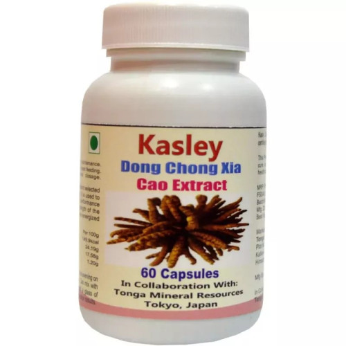 Tonga Herbs Kasley Dong Chong Xia Cao Extract  Capsules (60 Capsules)