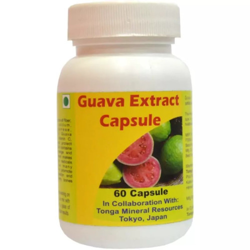 Tonga Herbs Guava Extract  Capsules (60 Capsules)