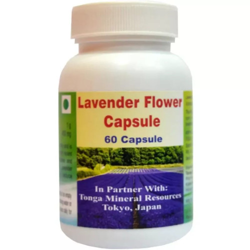 Tonga Herbs Lavender Flower  Capsules (60 Capsules)