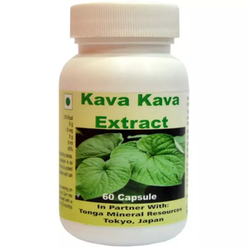 Tonga Herbs Kava Kava Extract  Capsules (60 Capsules)