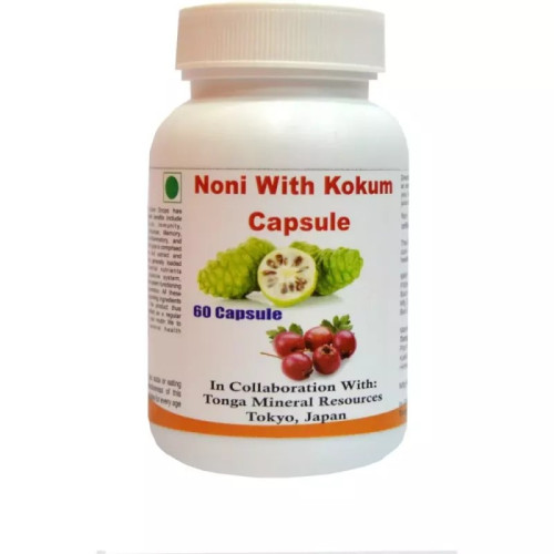 Tonga Herbs Noni With Kokum  Capsules (60 Capsules)