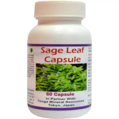 Tonga Herbs Sage Leaf  Capsules (60 Capsules)