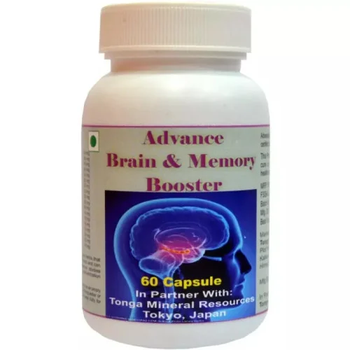Tonga Herbs Advance Brain And Memory Booster  Capsules (60 Capsules)