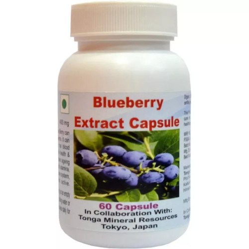 Tonga Herbs Blueberry Extract  Capsulesule (60 Capsules)