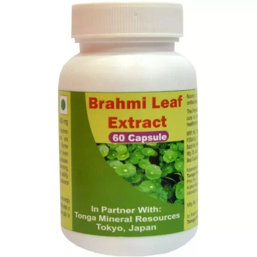 Tonga Herbs Brahmi Leaf Extract  Capsules (60 Capsules)