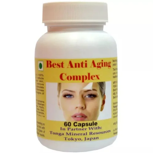 Tonga Herbs Best Anti Aging Complex  Capsules (60 Capsules)