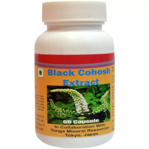 Tonga Herbs Black Cohosh Extract  Capsules (60 Capsules)