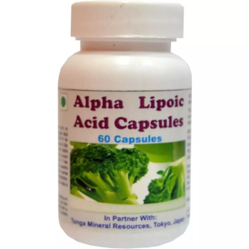 Tonga Herbs Alpha Lipoic Acid  Capsules (60 Capsules)
