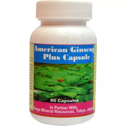 Tonga Herbs American Ginseng Plus  Capsules (60 Capsules)