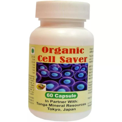 Tonga Herbs Organic Cell Saver  Capsules (60 Capsules)