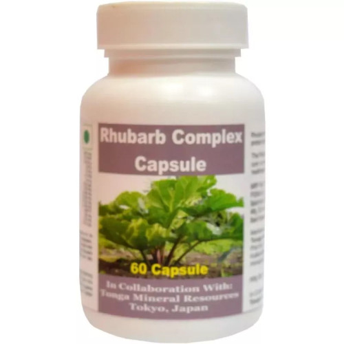 Tonga Herbs Rhubarb Complex  Capsules (60 Capsules)
