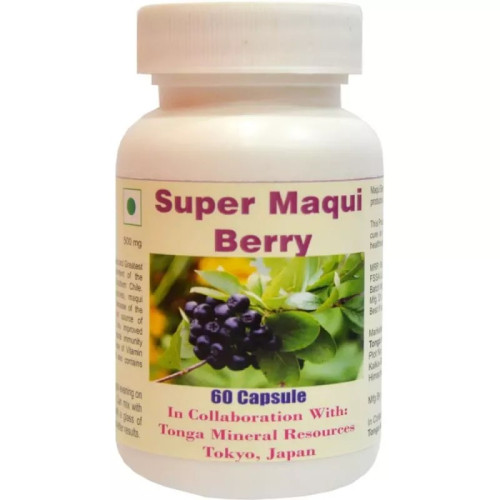 Tonga Herbs Super Maqui Berry  Capsules (60 Capsules)