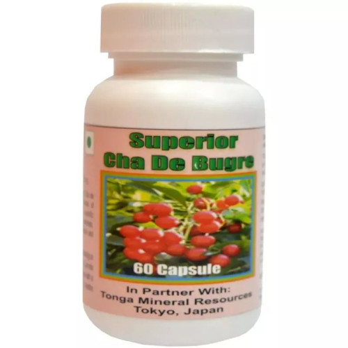 Tonga Herbs Superior Cha De Bugre  Capsules (60 Capsules)