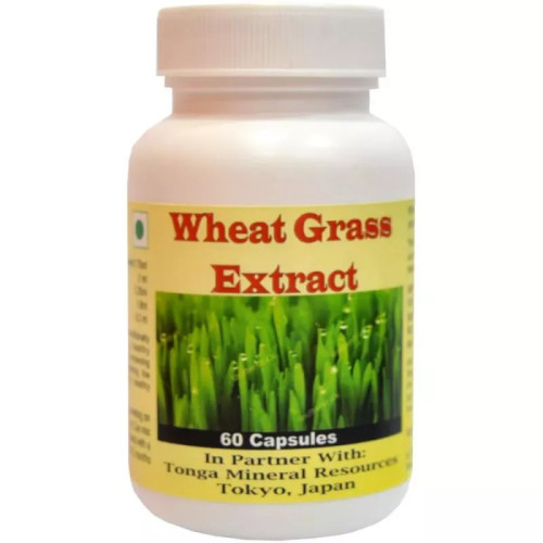 Tonga Herbs Wheat Grass Extract  Capsules (60 Capsules)