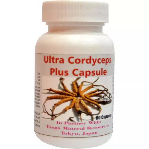 Tonga Herbs Ultra Cordyceps Plus  Capsules (60 Capsules)