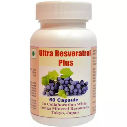 Tonga Herbs Ultra Resveratrol Plus  Capsules (60 Capsules)