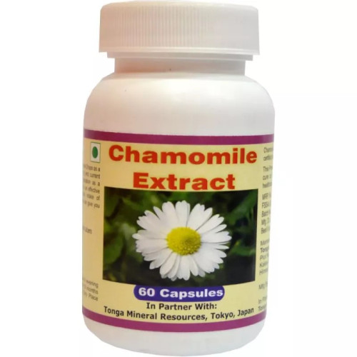 Tonga Herbs Chamomile Extract  Capsules (60 Capsules)