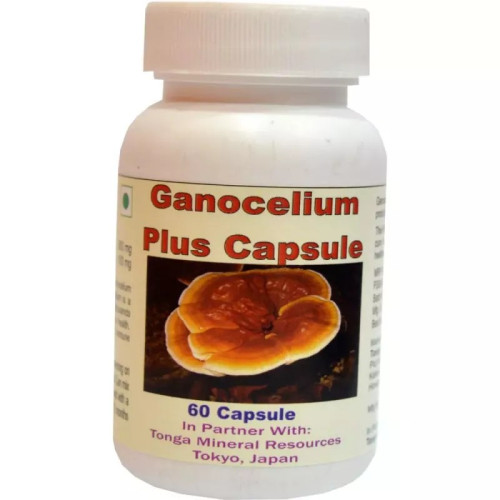 Tonga Herbs Ganocelium Plus  Capsules (60 Capsules)