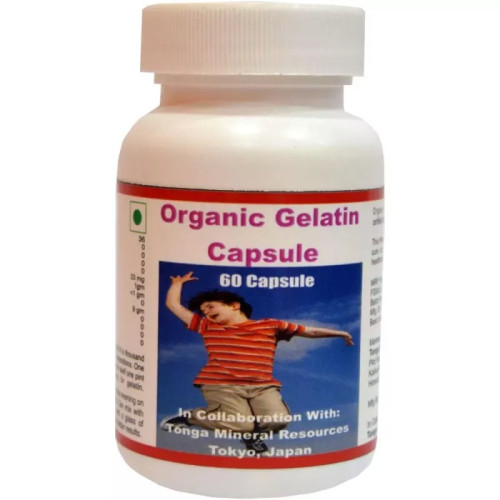 Tonga Herbs Organic Gelatin  Capsules (60 Capsules)