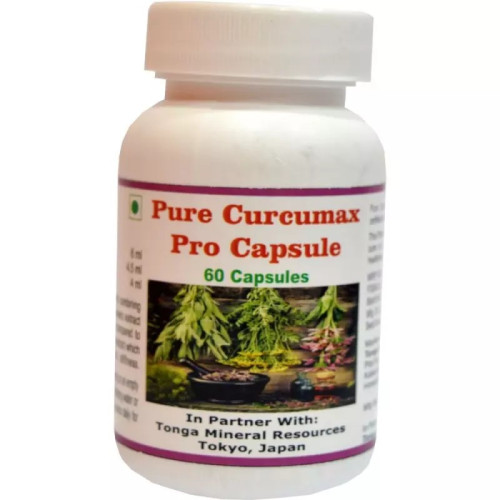 Tonga Herbs Pure Curcumax Pro  Capsules (60 Capsules)