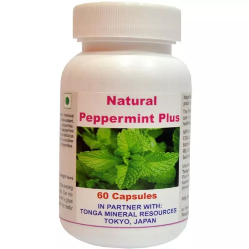 Tonga Herbs Natural Peppermint Plus  Capsules (60 Capsules)