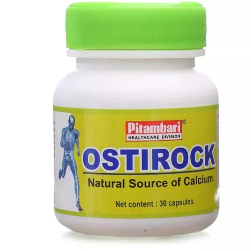 Pitambari Ostirock- Bone Strengthening  Capsules (30 Capsules)