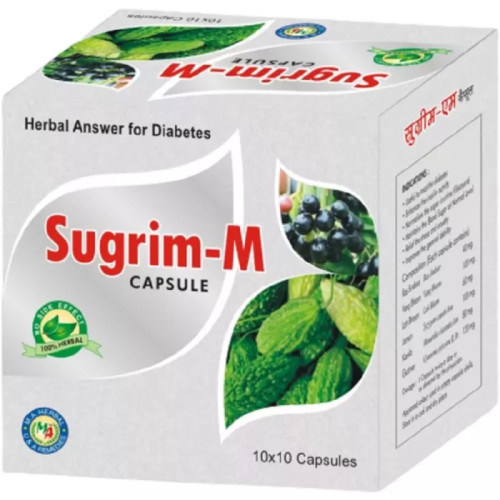 M A Herbal Sugrim-M  Capsulesule (10 Capsules)