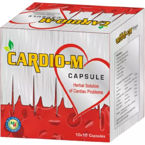 M A Herbal Cardio-M  Capsulesule (100 Capsules)
