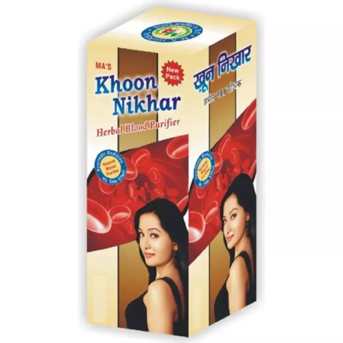 M A Herbal Khoon Nikhar Syrup (200ml, Pack of 2)